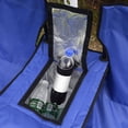 thumbnail image 6 of Summer Clearance! Portable Outdoor 2-Seat Folding Chair with Removable Sun Umbrella Blue, 6 of 10