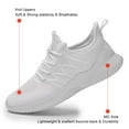 thumbnail image 3 of Womens Ladies Walking Running Shoes Slip On Lightweight Casual Tennis Sneakers Clothes Work Shoes, 3 of 7