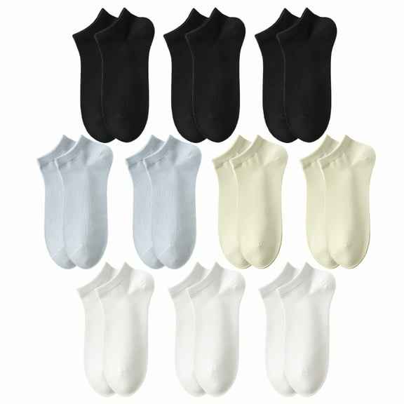 TELOLY 20Pairs Ankle Socks for Women,Cotton Womens Socks Size 7-9,Socks for Women Ankle