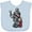 AE-Light Blue, variant on Inktastic Barber Skater Boys or Girls Baby Bib