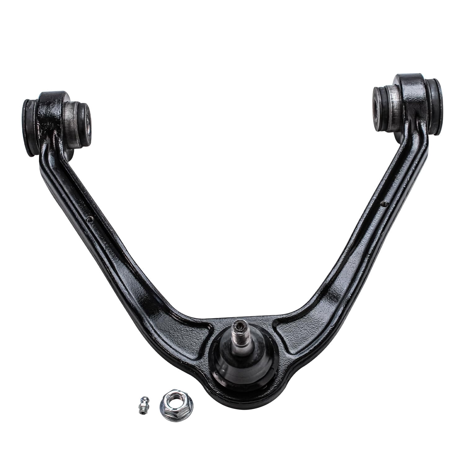 Detroit Axle - 2pc Front Upper Control Arms for Chevy Silverado GMC Sierra Yukon XL Avalanche Suburban Express Savana 1500 Tahoe Escalade ESV EXT Upper Control Arms w/Ball Joint Replacement