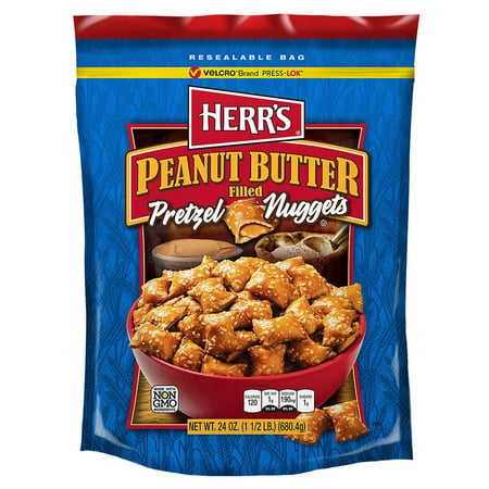 Herr's Peanut Butter Pretzel Nuggets 24 oz