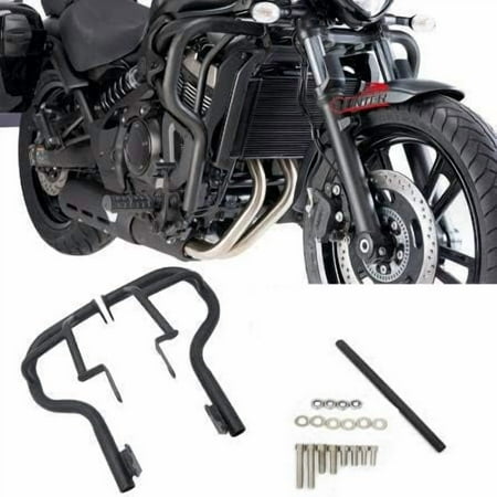 for Vulcan 650 Engine Guard Crash Bar Compatible with Kawasaki Vulcan S 650 VN650 EN650 2015 2016 2017-2019(Vulcan black650)