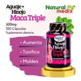 thumbnail image 3 of Suplemento Natural Medix Aguaje Hinojo Maca 100 cápsulas, 3 of 5