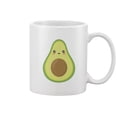 thumbnail image 2 of Kawaii Cute Avocado Mug -Image by Shutterstock, 2 of 3