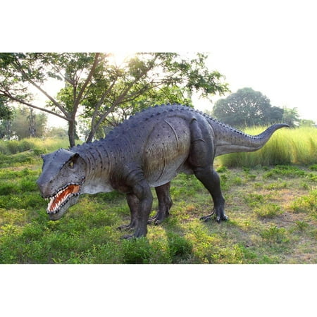 Grand-Scale Postosuchus Dinosaur Statue