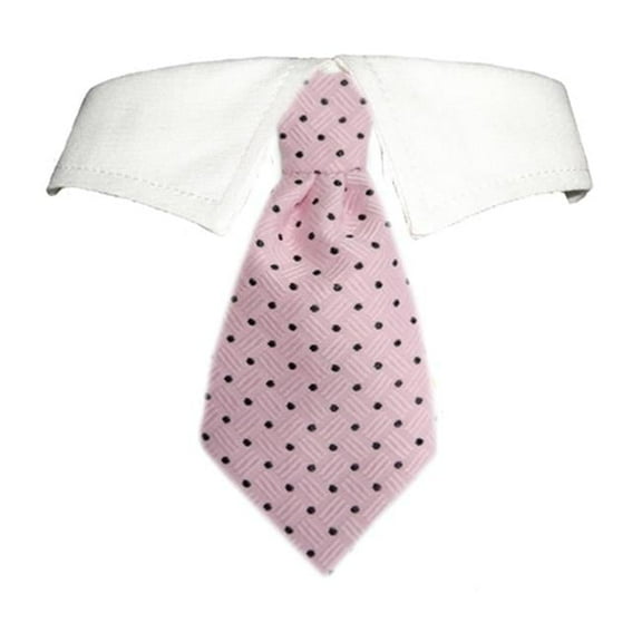 Pooch Outfitters  Elliot Shirt Collar - Pink - Extra Small