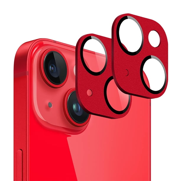 Protector de Lentes para Cámara ZERODAMAGE SAHARA CASE iPhone 14 Rojo