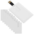 thumbnail image 2 of Enfain 1GB Custom Your LOGO Promotional USB Flash Drives - Credit Card Style - 100 Pack, 2 of 4
