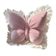 thumbnail image 2 of Cojín decorativo con forma de mariposa para sofá, ideal para fotos. Cojín lumbar con soporte para la espalda. Rosa, 2 of 9