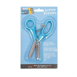 QISIWOLE Toddler Scissors, Safety Scissors For Kids, Plastic