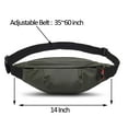 thumbnail image 3 of Sports Bag Allows Carrying in Waist, Chest, Back, the Packs with hidden pocket for Unisex Belts, Machine Washable, Polyester Material and Waterproof Surface for Better Protection, Green, 3 of 10