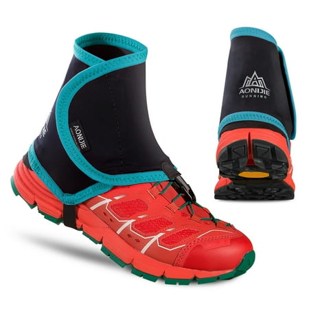 Outdoor Shoes Cover Ankle Gaiter Sand Protective Gaiter Low Trail Gaiter Men Women Running Walking Marathon (Best Trail Running Gaiters)