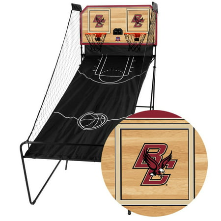 Boston College Eagles Classic Court Double Shootout Basketball Game - No (Best College Basketball Courts)
