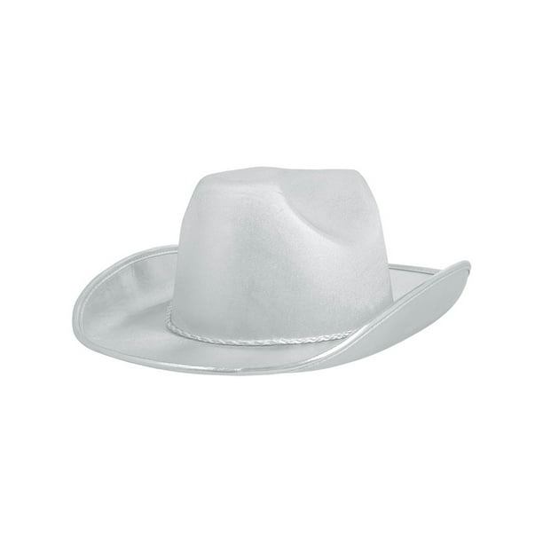 Silver Cowboy Hat - Walmart.com