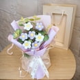 thumbnail image 5 of Artificial Flowers Plush Flower Bouquet Great Gift for People of All Ages Removable Flowers And Toys (A), 5 of 6