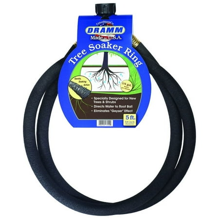 UPC: 0036434170613 | DRAMM 17061 Ring Soaker Hose  5 Foot  Black