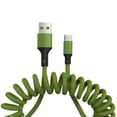 thumbnail image 2 of Câble de Charge Rapide Micro USB Type-C Extension à Ressort 5A, 2 of 8