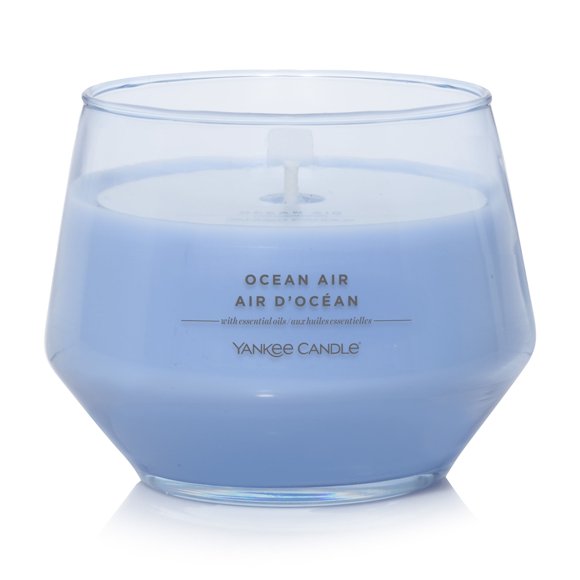 Yankee Candle Scented Candle, Ocean Air, 10 oz, Studio Collection, Up to 50 Hours of Burn Time