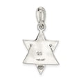 thumbnail image 4 of FB Jewels Sterling Silver Antiqued Marcasite Star of David Pendant, 4 of 4