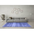 thumbnail image 3 of Ahgly Company Indoor Rectangle Persian Blue Traditional Area Rugs, 5' x 8', 3 of 4