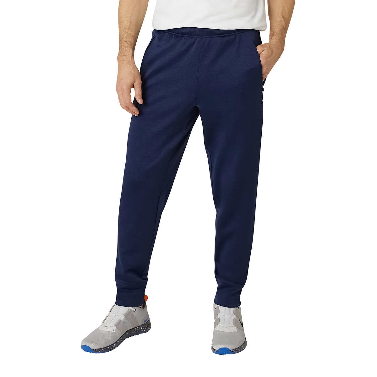 Eddie Bauer Men’s Fleece Sweatpants Performance Joggers Pants, Blue ...
