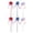 A, variant on 4Th of July Glitter Star Picks Patriotic Puffy Star Sparkly Decorations for Flower Arrangements Centerpieces, Memorial Day Veterans Day Diy Craft Decor, 6 Cuttings