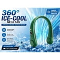 thumbnail image 2 of New Portable Neck Fan, Hands Free Bladeless Fan,5 Speeds USB Powered Desk Fan Rechargeable Headphone Design Wearable Personal Fan, 2 of 9