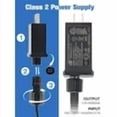 thumbnail image 4 of Replacement Yard Inflatable Adapter 12V 2A,Class 2 Power Supply Adaptor with 6.6ft Extension Cables,Class 2 Power Unit Transformer Plug for String Light Halloween Christmas Inflatable Decors Black, 4 of 4
