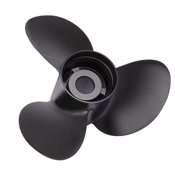New Aluminum Propeller Compatible With Nissan/Tohatsu 2 Stroke 10 Spline 30 9.9-35 Hp For Years 1985-2001 By Part Number 9211-099-09 Amita 3 Diameter 9.9 Pitch 9 Blades 3 Right Hand Rotation