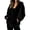 Black, variant on Bexdxz Zip Up Hoodie Women Velvet Elegant Oversized Long Sleeve Hooded Sweatshirt | Womens Hoodies Pullover 2026 Velvet Oversized Loose Fit Full Zip Hooded Navy S