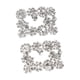 thumbnail image 1 of 2 clips para zapatos de moda, hebillas para zapatos, bricolaje, zapatos de tacón alto, clip para manualidades, joyería Plata, 1 of 8
