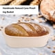 thumbnail image 1 of Cesta De Fermentación Sin Forro De Tela, Kit Para Hornear Pan De Masa Hecho A Mano Con Caña De Banneton Sin Blanquear, 1 of 7