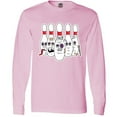 thumbnail image 3 of Inktastic Beat Up Bowling Pins Long Sleeve T-Shirt, 3 of 5