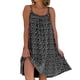 thumbnail image 2 of Vestido camisola con estampado floral Vestido sin mangas de verano Vestido con tirantes que combina con todo con cuello en U, 2 of 4