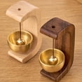 thumbnail image 4 of Dopamine Design Magnetic Wood Wind Chime Doorbell Accent, 4 of 9