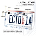 thumbnail image 3 of Aluminum License Plate Frame 2 Pack Car Exterior Accessory Car Tag Holder for Front Rear Plates Cars Decor Marine Organisms, 3 of 7
