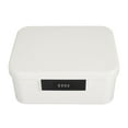 thumbnail image 1 of File Box with Lock, 2 Layer Document Box, 10.3 X 8.7 X 4.8 Inch Portable Locking File Organizer Box, Safe Document Organizer for  File Storage, Letter / Legal Folder, 1 of 8