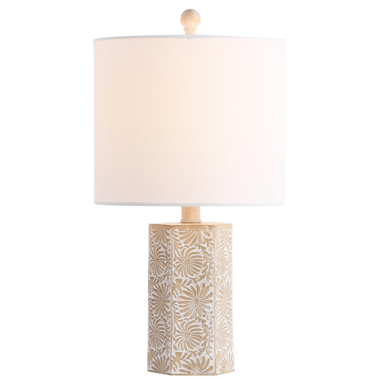 Safavieh Marcelo Glam 30 in. H Table Lamp, Smoking Grey, Set of 2