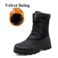 thumbnail image 2 of Yunkctuk Men's Winter Boots, Mens Warm Non-slip Hiking Boots, Outdoor Snow boots for Men, Mens Lightweight Tall Boots with Warm Fur Liner., 2 of 8