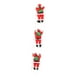thumbnail image 3 of Papá Noel trepando por una escalera de cuerda, decoración navideña para ventana, fiesta y comedor. 25cm Tres Papá Noel, 3 of 9