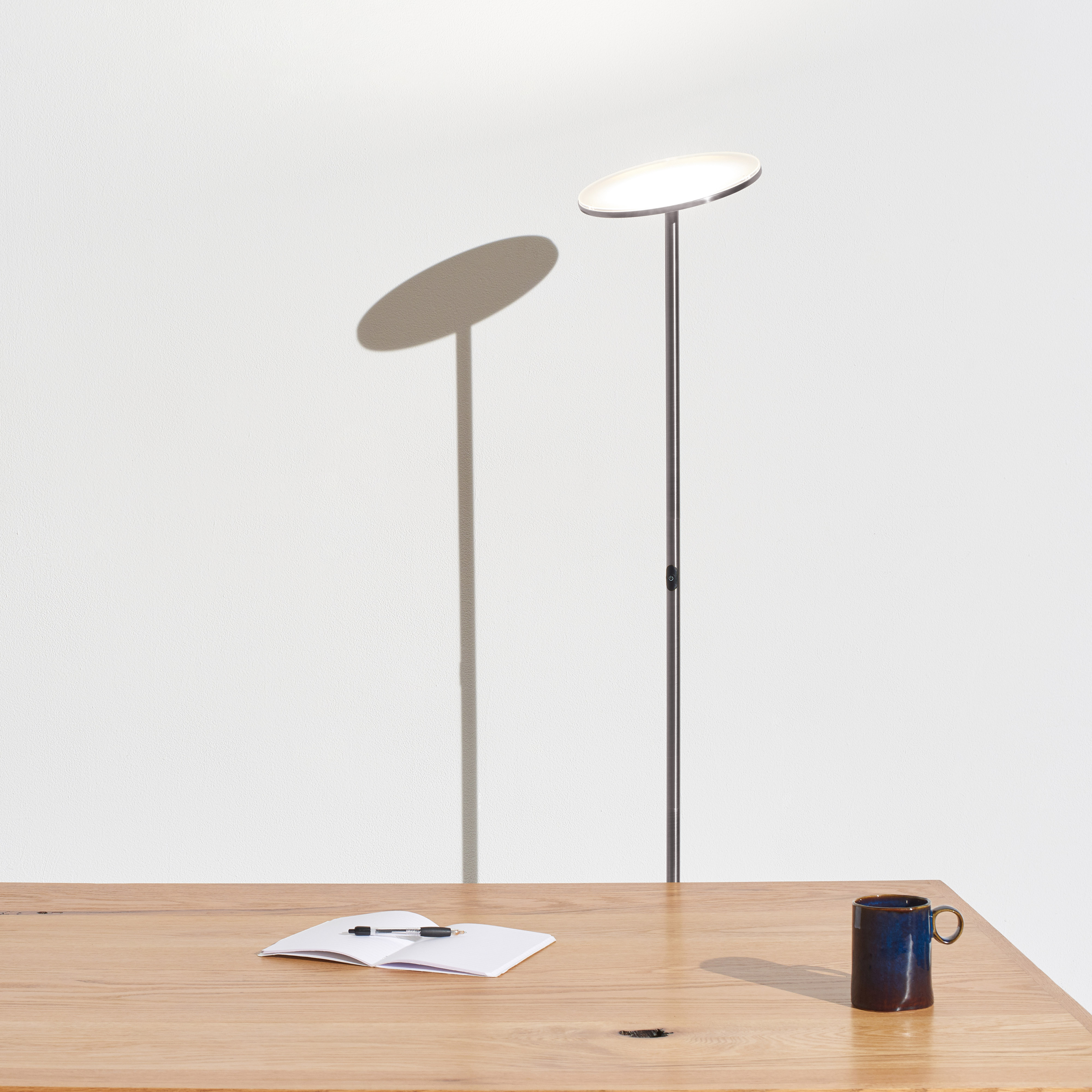 Brightech sky led sales torchiere floor lamp