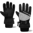 thumbnail image 1 of Gants de Ski Imperméables pour Enfants Garçons Filles Highcamp, Gants d'Hiver Chauds pour Temps Froid, 1 of 7