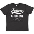 thumbnail image 3 of Inktastic Future Arborist Tree Care Job Youth T-Shirt, 3 of 5