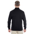 thumbnail image 3 of Devon & Jones DG479 Men's DRYTEC20™ Performance Quarter-Zip Pullover-Black/ Grey Heather/ Graphite-3XL, 3 of 3