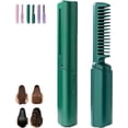 thumbnail image 3 of Victoriousact Comb, Victoriousact Latest Hairdressing Comb, Victoriousact Hairdressing Comb, Mini Dual Purpose Curling Iron, 3 Speed Adjustment, 2 in 1 Straight & Curl Comb (Pink), 3 of 9