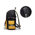 thumbnail image 3 of Mochila con costuras USB para mujer, morral femenino de lona para ordenador portátil, morral para estudiantes y adolescentes, 3 of 4