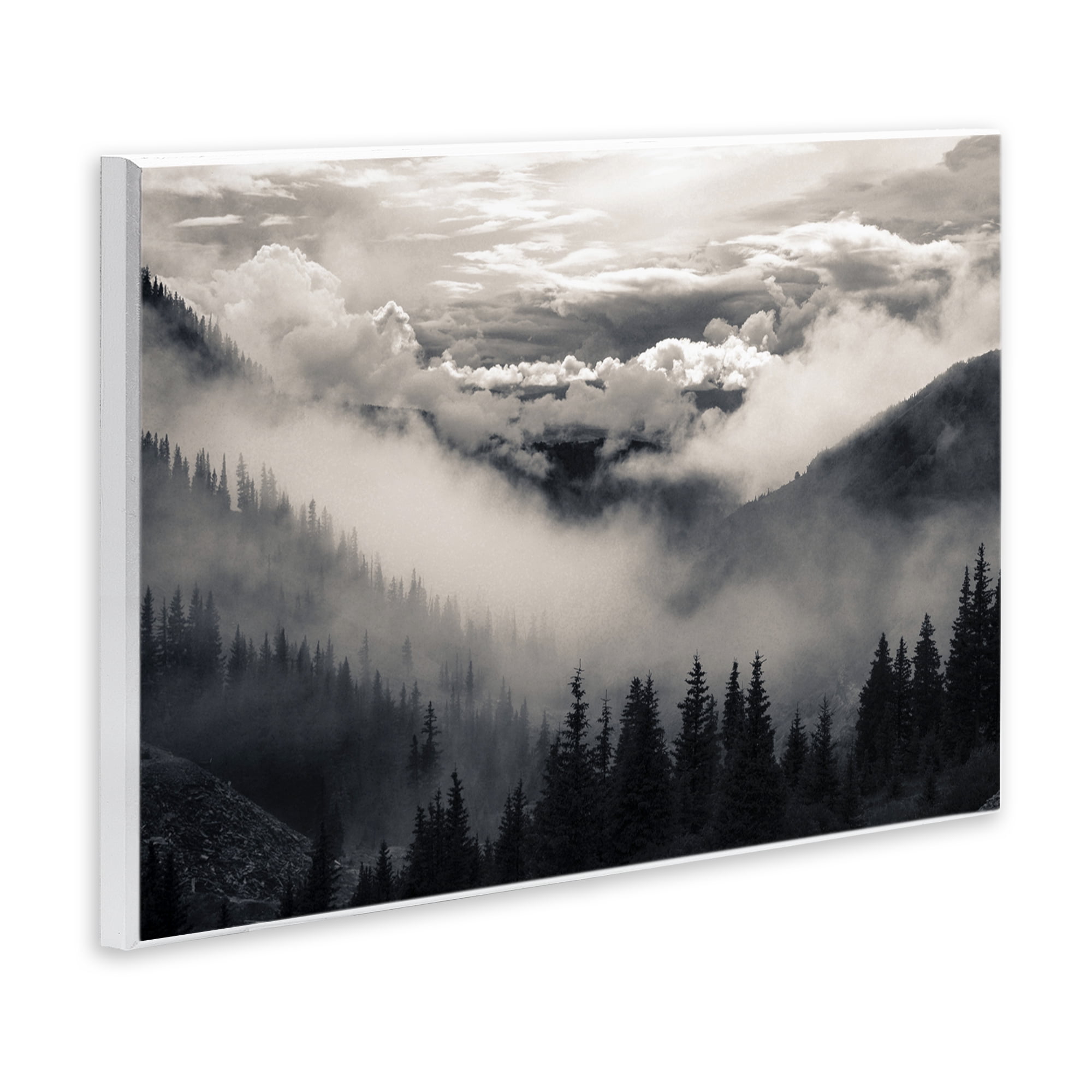 Billowing Fog Atmosphere Wall Plaque Art, design by Decent Exposures