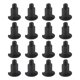 thumbnail image 2 of 16Pcs Clip De Remaches Plástico 4 Mm X 5 15 Negro, 2 of 9