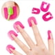 thumbnail image 3 of Plantillas de esmalte de uñas para adultos, soporte de uñas reutilizable para pintar uñas, tiras de punta francesa, aplicador protector de uñas a prueba de derrames, 2 uds., 3 of 5
